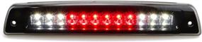 img 4 attached to 🚦 1994-2001 Dodge Ram 1500/2500/3500 Third Brake Light Replacement [Black+Smoke Lens] - LED Cargo Lamp & High Mount Brake Light