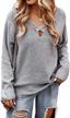 oversized solid knit sweater with off-the-shoulder long sleeves for women logo