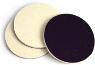 🚗 5 inch (125mm) compressed woolen wheel buffing pads with hook and loop – ideal for car & boat polishing, waxing, sealing, pack of 3 logo