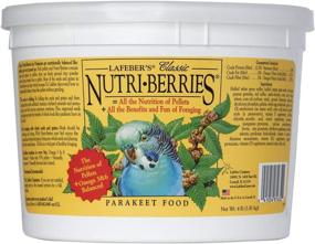 img 4 attached to 🐦 Lafeber Classic Nutri-Berries Pet Bird Food: Non-GMO & Human-Grade for Parakeets