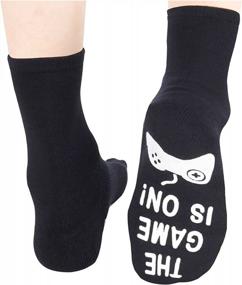 img 1 attached to Level Up Your Gaming Experience With HAPPYPOP'S Men'S Gamer Socks