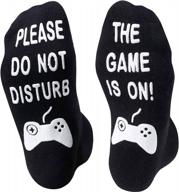 повысьте уровень своего игрового опыта с мужскими носками для геймеров happypop's логотип