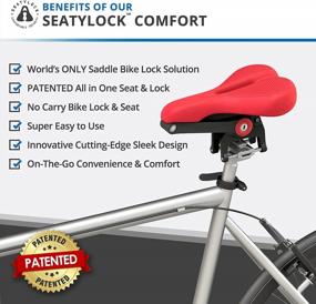 img 3 attached to SeatLock Hybrid Saddle Bike Lock - 2-In-1 Anti-Theft Bike Seat And Lock With Lightweight Design And Multi-Patented Technology