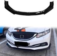 front bumper spoiler splitter universal logo