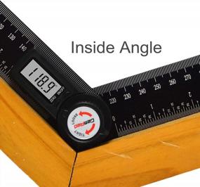 img 1 attached to Digital Angle Finder And Caliper Combo: GemRed 82305 Aluminum For Precision Measurement