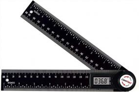 img 3 attached to Digital Angle Finder And Caliper Combo: GemRed 82305 Aluminum For Precision Measurement