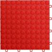 transform your garage with durable 1/2" grid-loc interlocking floor tiles in victory red - get 12 pack! logo