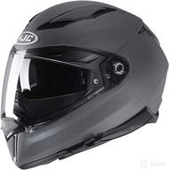 stay safe and stylish with hjc helmets flip-up f70 helmet logo