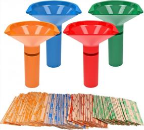img 4 attached to Coin Counters & Coin Sorters Tubes Bundle Of 4 Color-Coded Coin Tubes And Assorted Coin Wrappers