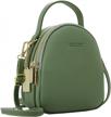 women's aeeque mini backpack purse: crossbody phone bag, wallets & handbags clutch! logo