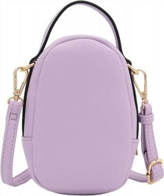 img 1 attached to Stylish & Functional: FashionPuzzle'S Two Compartment Phone Crossbody Mini Bag