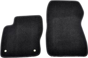 img 3 attached to 2011-2015 Ford Focus Floor Mats - 🚗 Nylon Black Front Rear Carpet by Ikon Motorsports (2012-2014)