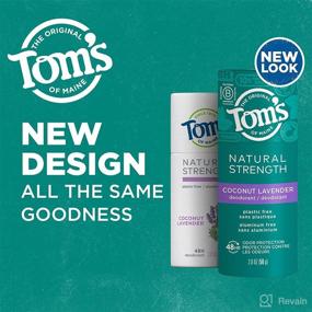 img 3 attached to Toms Maine Plastic Free Aluminum Free Deodorant Personal Care : Deodorants & Antiperspirants