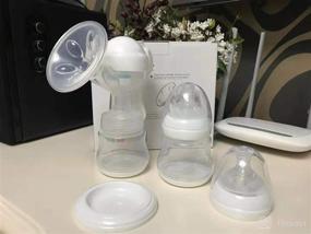 img 2 attached to 🍼 Efficient Q-JING Manual Breast Pump Kit Ensuring Double Bottle Collection Efficiency