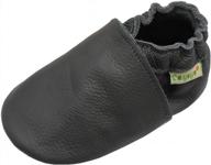 sayoyo baby leather shoes: soft-soled prewalkers for infants and toddlers logo