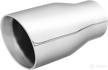 double wall exhaust tip stainless replacement parts and exhaust & emissions logo