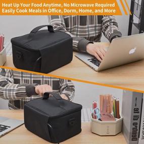 img 1 attached to Keep Your Lunch Hot Anywhere With Aotto Portable Food Warmer - 3-In-1 Bundle For Home, Work And Car!