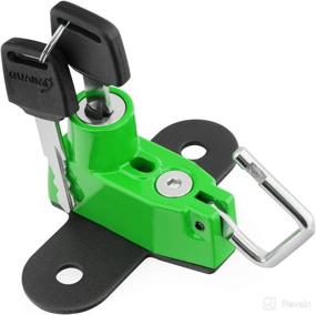 img 3 attached to Motorcycle Helmet Lock Anti-Theft Helmet Security Lock For Suzuki V-Strom 250 2017 And Newer-Green