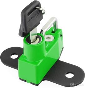 img 1 attached to Motorcycle Helmet Lock Anti-Theft Helmet Security Lock For Suzuki V-Strom 250 2017 And Newer-Green