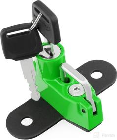 img 2 attached to Motorcycle Helmet Lock Anti-Theft Helmet Security Lock For Suzuki V-Strom 250 2017 And Newer-Green