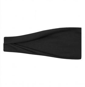 img 3 attached to 6 Pack Huachi Non-Slip Workout Headbands For Women - Ideal For Yoga, Running & Sports Hair Accessories!