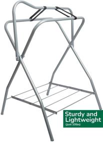 img 3 attached to Dover Saddlery Lightweight Portable Saddle Stand - 34 x 27 inches