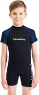 kids 3mm & 2mm neoprene wetsuits - premium youth shorty swim suits by lemorecn logo