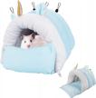 small animal pet hideout hanging bed: guinea pig, hamster, rat & more - perfect holiday gift! logo