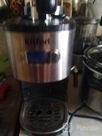 img 1 attached to Coffeemaker Kitfort KT-740, black review by Ewa Bielecka ᠌