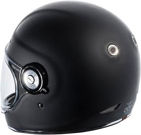 img 3 attached to TORC Unisex Adult Full Face Helmet Style Motorcycle Helmet