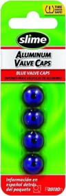 img 3 attached to 🚗 Slime 20130 Custom Series Blue Anodized Valve Caps: Enhance Your Vehicle's Style and Performance