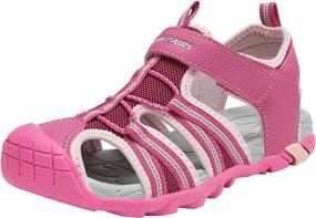 img 4 attached to 👟 DREAM PAIRS 170813 K Fuchsia Outdoor Boys' Shoes: Stylish and Durable Footwear for Outdoor Adventures