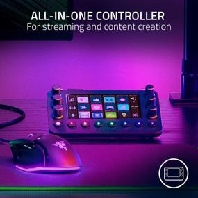 img 3 attached to Razer Stream Controller: All-In-One Keypad For Streaming - 12 Haptic Switchblade Keys - 6 Tactile Analog Dials - 8 Programmable Buttons - Designed For PC & Mac Compatibility