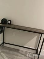 картинка 1 прикреплена к отзыву Modern Console Table For Hallway Entryway Living Room - Zenvida Sofa Table от Bryan Reynolds