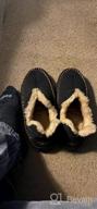 img 1 attached to Cozy Memory Foam Moccasin Slippers For Men - Comfortable Winter Indoor/Outdoor House Shoes With Warm Fuzzy Lining review by Chris Sisley