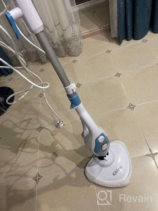 img 2 attached to Steam cleaner Kitfort KT-1004-2, green/white review by Danuta Stankiewicz ᠌