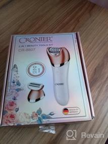 img 11 attached to 💆 CRONIER CR-8807: The Ultimate 2-in-1 Multifunctional Epilator for All Your Hair Removal Needs