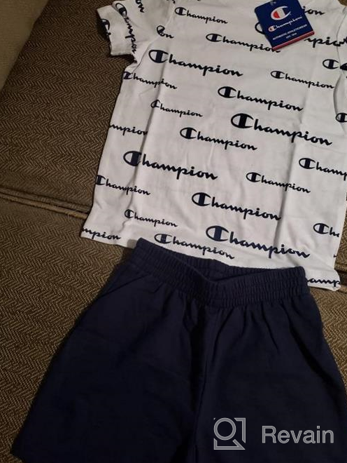 img 1 attached to 👕 Scarlet Boys' Clothing Sets: Champion Little French Shorts review by Dean Gomatham