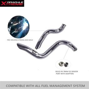 img 3 attached to 🏍️ High Performance 2" Exhaust for Harley Sportster: Ideal for Forward Control Models, including Sportster 1200, 883 Iron, Chrome, and More!