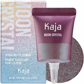 img 4 attached to Kaja Moon Crystal Sparkling Eye Pigment - Shimmering Amethyst Finish, Glitter, Highly Pigmented, 07 Magic, 0.29 Oz