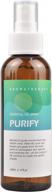 🍋 lemongrass & jasmine essential oil blend spray: versatile aromatherapy mist for body, hair, room, and car 4 fl oz логотип