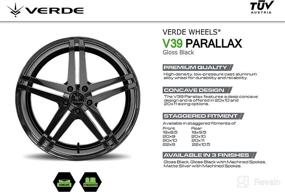 img 1 attached to Verde Custom Wheels Paralla 5112Mm Tires & Wheels