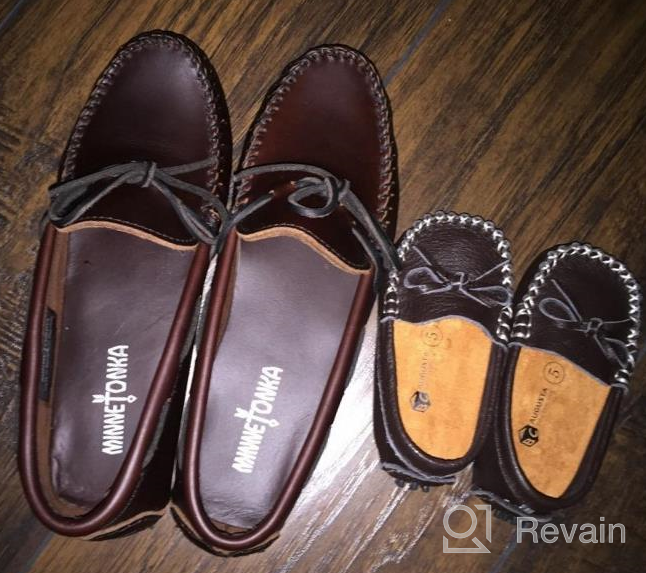 img 1 attached to 👶 Premium Augusta Baby Leather Loafers | Stylish Moccasins for Boys' Shoes review by Marc Oner