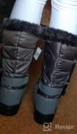 img 1 attached to Women'S Knee-High Water Resistant Fur-Lined Snow Boots - DailyShoes review by Ricky Gilbert
