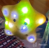 img 1 attached to Twinkle, Twinkle Little Star: Illuminate Your Nights With WEWILL'S 13'' LED Light-Up Plush Pillows For Toddlers And Kids! review by Joshua Overacre