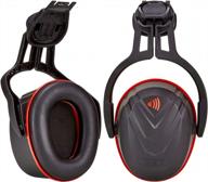 v-gard cap style hard hat ear defenders with improved comfort and hearing protection - helmet mountable and available in low, medium, or high attenuation levels logo