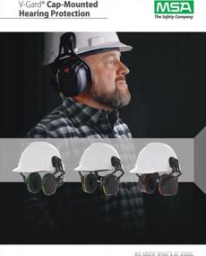 img 3 attached to V-Gard Cap Style Hard Hat Ear Defenders With Improved Comfort And Hearing Protection - Helmet Mountable And Available In Low, Medium, Or High Attenuation Levels