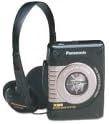 🎧 panasonic rq-p35 personal stereo cassette player: enhanced listening experience with headphones logo