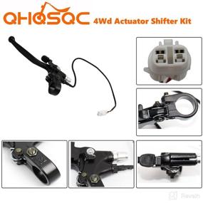 img 3 attached to 🔧 Efficient QHQSQC 4WD Actuator 1038-1035-2001 for Brute Force, Prairie, and Suzuki LT-V700F Twin Peaks (Manual)