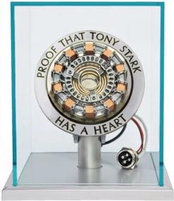 img 4 attached to Дуговой реактор Surkat, вдохновленный Тони Старком, — управляемый через USB светодиодный дисплей с датчиком вибрации и интерфейсом сердца
